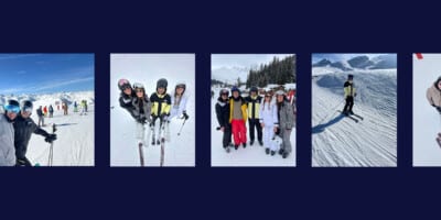 Strengthening team bonds on the slopes of Courchevel