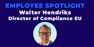 Employee Spotlight: Walter Hendriks, Director of Compliance EU