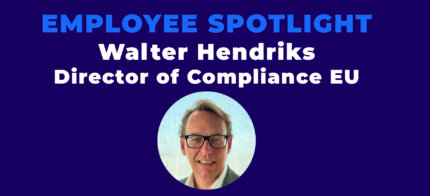 Employee Spotlight: Walter Hendriks, Director of Compliance EU